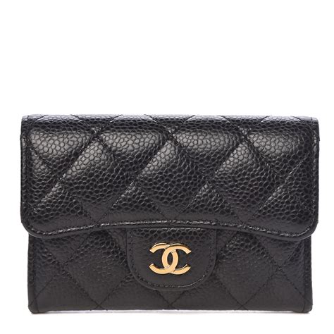 chanel card holder flap|Chanel flap card holder price.